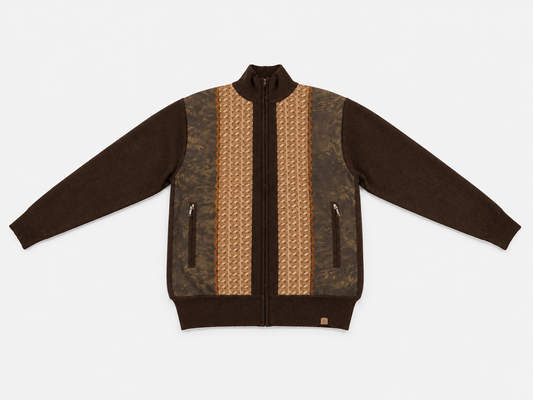 Silversilk Zip up Sweater Jacket
