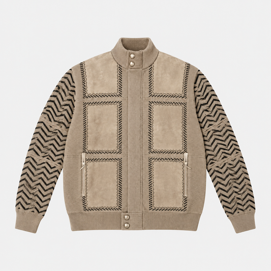 Silversilk Zip Up Sweater Jacket