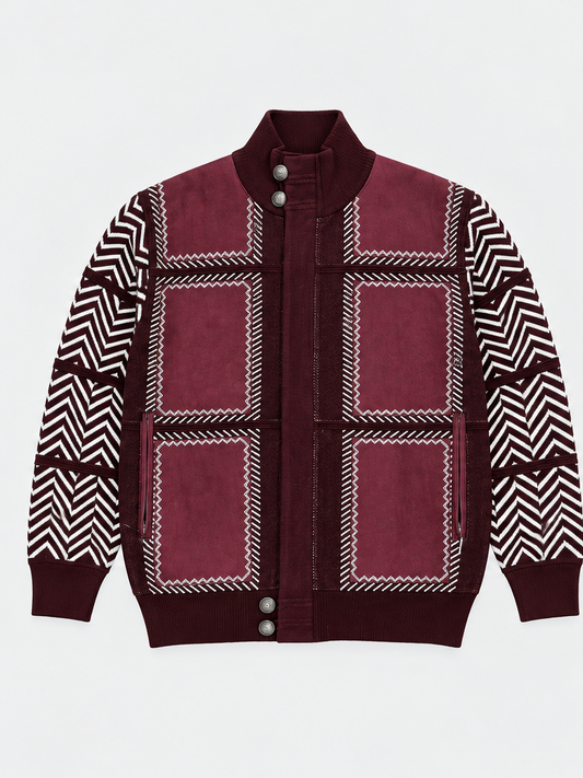 Silversilk Zip up Sweater Jacket front